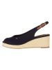 Tommy Hilfiger Shoes Keilsandaletten in Dunkelblau