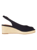 Tommy Hilfiger Shoes Keilsandaletten in Dunkelblau