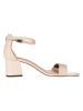 Tommy Hilfiger Shoes Leder-Sandaletten in Beige