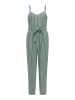 ONLY Jumpsuit in Grün/ Weiß