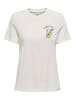 ONLY Shirt in Weiß