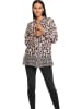 Heine Blouse lichtroze/zwart