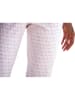 Heine Chinobroek wit/paars