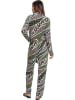 Heine Jumpsuit in Grau/ Grün