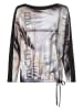 Heine Blouse grijs/zwart