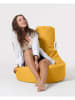 FLORIANE GARDEN Zitzak geel - (B)70 x (H)80 x (D)35 cm