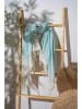 FLORIANE GARDEN Fouta in Mint/ Creme