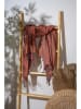 FLORIANE GARDEN Fouta oranje/turquoise