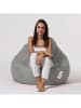 FLORIANE GARDEN Zitzak grijs - (B)115 x (H)130 x (D)39 cm