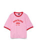 Vero Moda Shirt in Rosa/ Rot