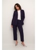 Kaffe Broek "Sakura" auberginekleurig