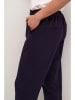 Kaffe Broek "Sakura" auberginekleurig