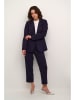Kaffe Blazer "Sakura" auberginekleurig
