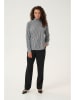 Kaffe Blouse "Amber" zwart/wit