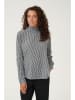 Kaffe Blouse "Amber" zwart/wit