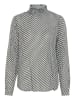 Kaffe Blouse "Amber" zwart/wit