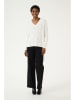 Kaffe Pullover "Charlie" in Weiß