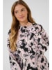 Kaffe Kleid "Victoria" in Schwarz/ Rosa