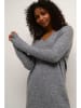 Kaffe Strickkleid "Juno" in Grau