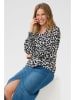 Kaffe Bluse "Alice" in Schwarz/ Weiß