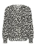 Kaffe Blouse "Alice" zwart/wit