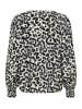Kaffe Blouse "Alice" zwart/wit