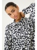 Kaffe Jurk "Roxy" wit/zwart