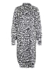 Kaffe Kleid "Roxy" in Weiß/ Schwarz