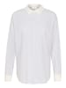 Kaffe Blouse "Sussanna" wit/lichtgrijs