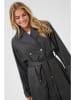 Kaffe Trenchcoat "Patricia" in Schwarz