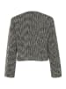 Kaffe Blazer "Minella" in Schwarz/ Weiß