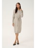 Kaffe Kleid "Lizza" in Hellgrau