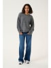 Kaffe Pullover "Rue" in Anthrazit