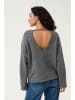 Kaffe Pullover "Rue" in Anthrazit