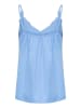 Cream Top "Anna" in Hellblau