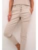 Cream Hose "Paula" in Sand
