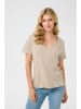 Cream Shirt "Naia" in Beige