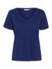 Cream Shirt "Naia" in Blau