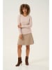 Cream Longsleeve "Amma" in Beige/ Weiß