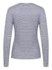 Cream Longsleeve "Amma" in Anthrazit/ Weiß