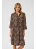 Kaffe Kleid in Braun
