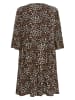 Kaffe Kleid in Braun