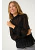 Cream Bluse "Sadia" in Schwarz