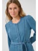 Cream Kleid "Ruth" in Blau