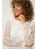 Cream Bluse "Valerie" in Weiß