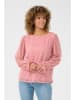 Cream Bluse "Valerie" in Rosa