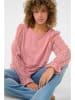 Cream Bluse "Valerie" in Rosa