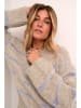 Cream Sweter "Jadie" w kolorze błękitno-beżowym
