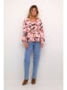 Cream Bluse "Elena" in Rosa/ Schwarz