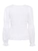Cream Blouse "Henva" wit